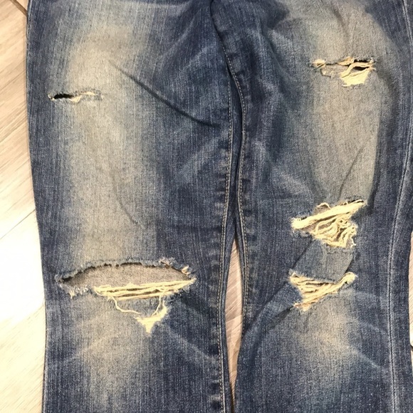 Joe’s Jeans “Keagan” Medium Wash Distressed Skinny Ankle Jeans size 26 - Picture 6 of 11